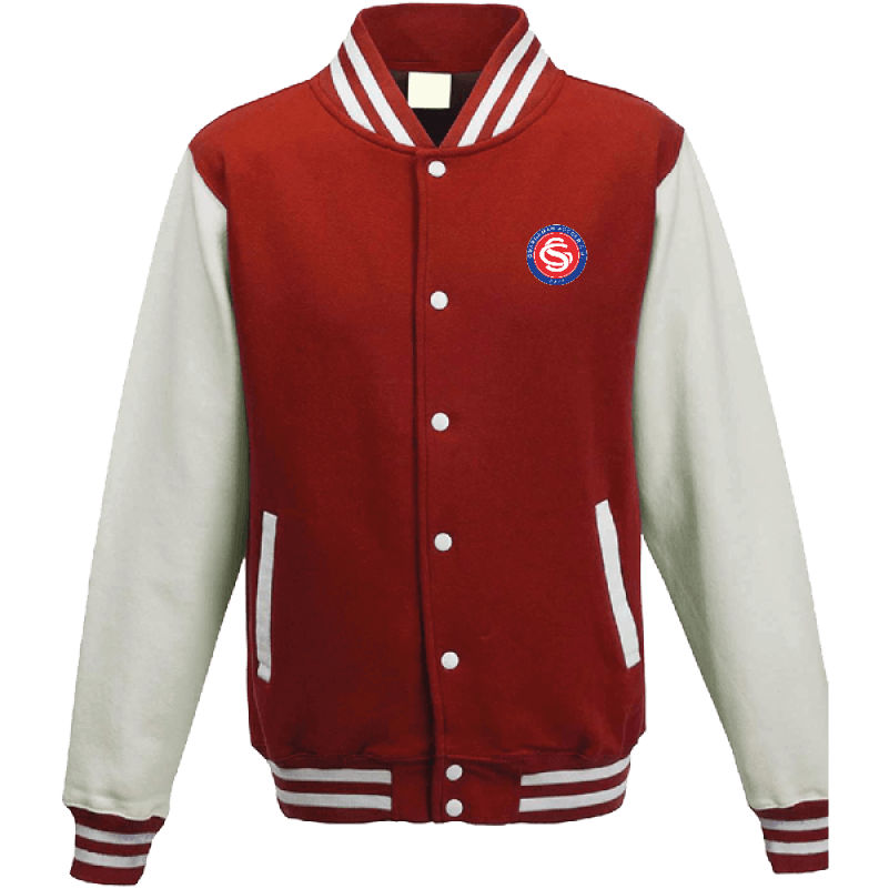 Chaqueta universitaria casual