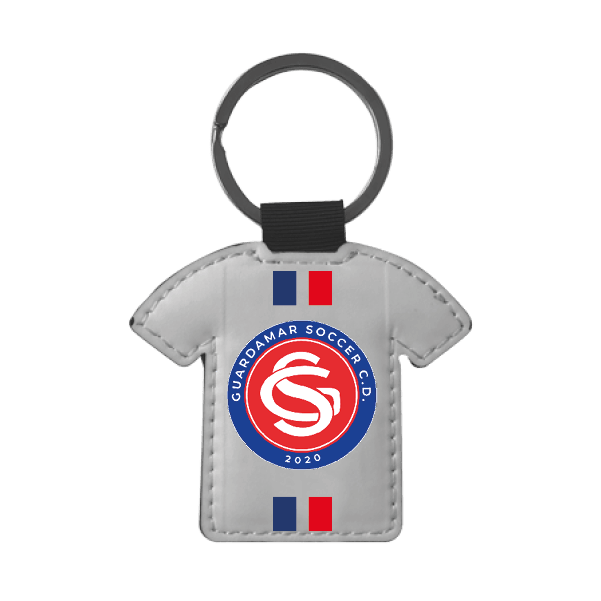 Llavero de piel sintética Camiseta